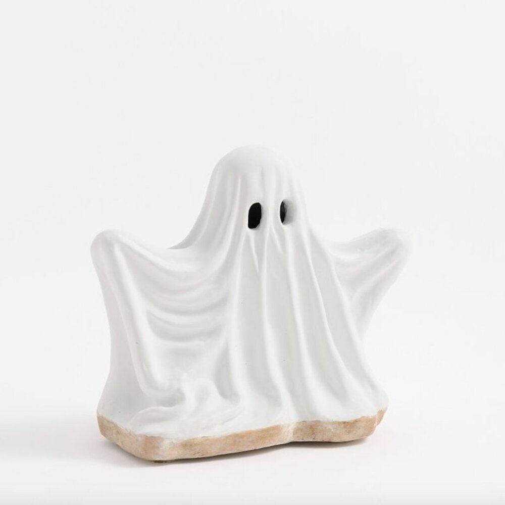 Pottery Barn Ceramic Ghost - Mini